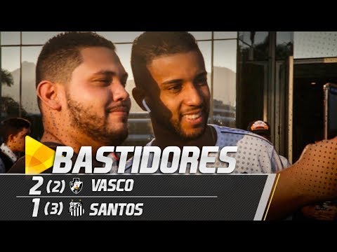 Vasco 2 x 1 Santos | BASTIDORES | Copa do Brasil (24/04/19)