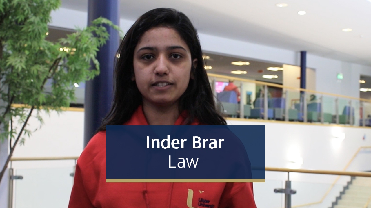 Inder Brar, First year Law student from London