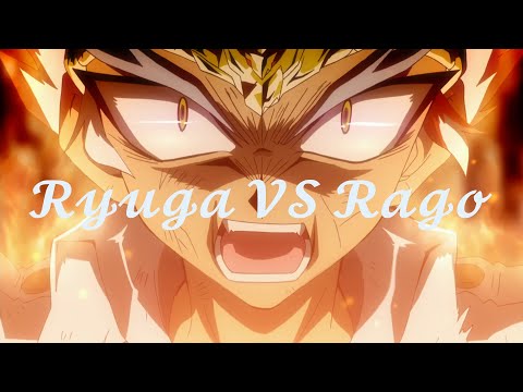 Beyblade: Metal Fury | Ryuga VS Rago! |  HD - 4K Deutsch/German
