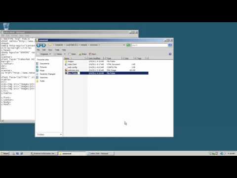 comment installer iis sur windows server 2008
