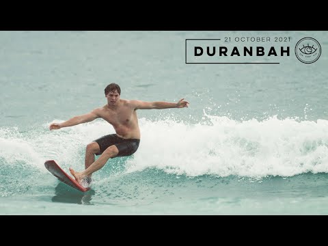 Small and cloudy morning at Duranbah beach 21th of October 2021 (1-2FT)