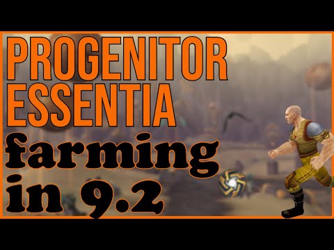 WoW Gathering Farm, Progenitor Essentia Farming 9.2