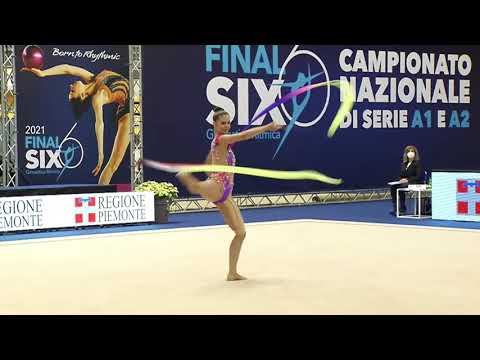 Fanni Pigniczki, ribbon, Semifinali Campionato Serie A1 GR