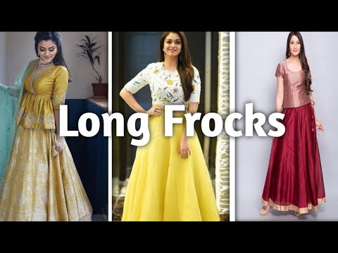 Latest Long Frocks Designs 2022 I Sharifa Fashion