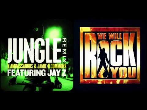 JUNGLE vs WE WILL ROCK YOU (Mashup)