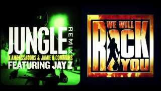 JUNGLE vs WE WILL ROCK YOU (Mashup)