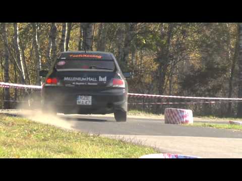 Janusz LELEK / M. LELEK - Mitsubishi Lancer EVO IX - Mini Rajd Mielecki - Gmina Niwiska 21-10-2012