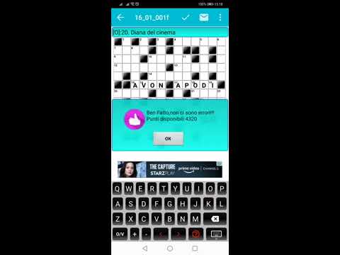 Italian Crossword Puzzles Video