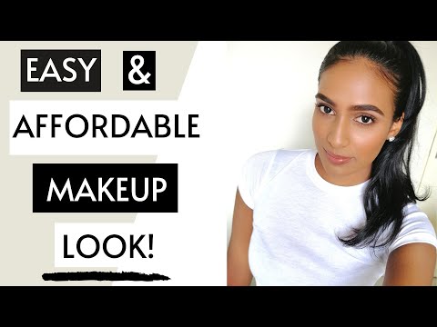 SOUTH AFRICAN/INDIAN - EASY AND AFFORDABLE MAKEUP ROUTINE!