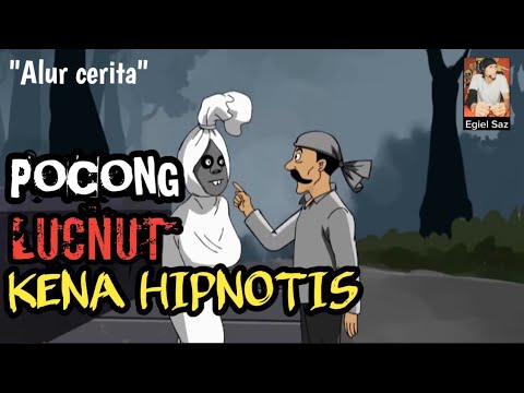 Pocong LUCNUT kena hipnotis || Alur cerita Mawarosa 80