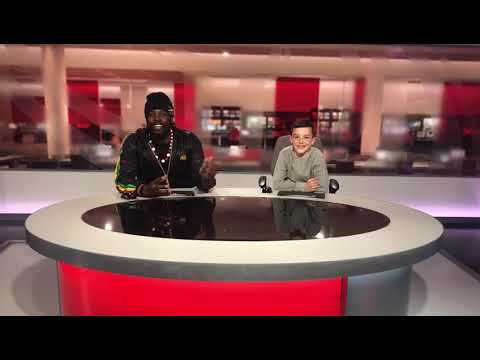 #SoMuchLovechallenge took over the bbc point West TV news room - Da Fuchaman Feat Alfie Haile