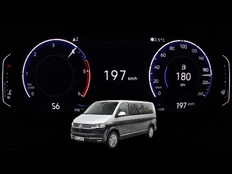 Volkswagen Multivan T6.1 (2021) | Acceleration test