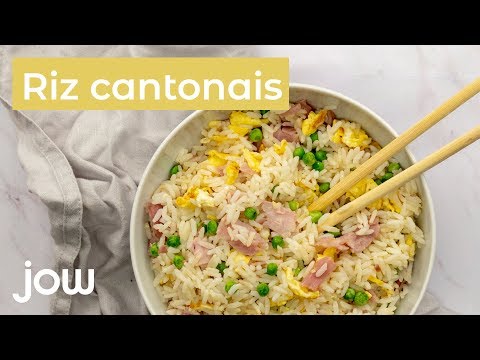 Recette de riz cantonais