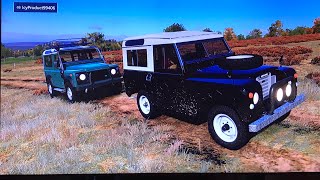 【Forza Horizon4】Part1 フレンドさんとランドローバーでツーリングした時の写真です (思い出) HD