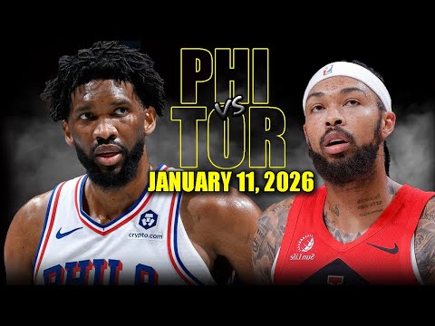 Philadelphia 76ers vs Toronto Raptors Full Game Highlights – January 11, 2026 | NBA Season