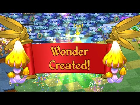 Merge Dragons - Creating 2 Golden Mushrooms!