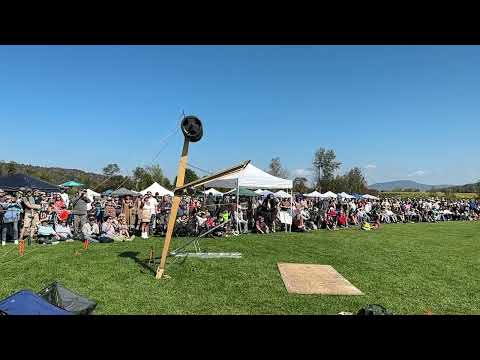 861’ Pumpkin Chuck — Walking Arm Trebuchet