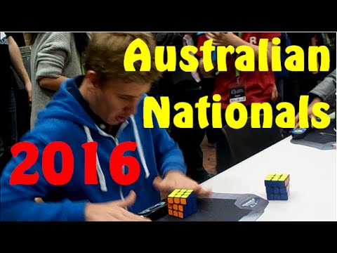 Australian Nationals 2016 Rubik's Cube Competition!
