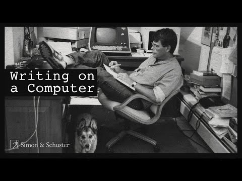 Stephen King in Conversation with John Grisham: Writing on a Computer