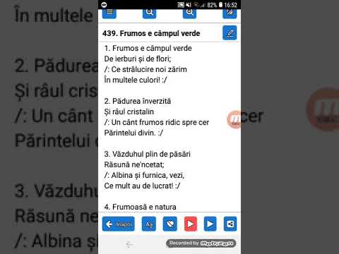 Frumos e câmpul verde