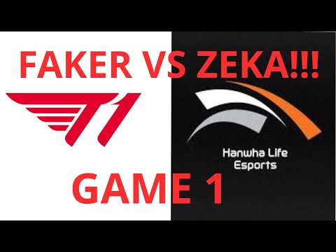 DUELO ENTRE FAKER Y ZEKA!! T1 VS HLE LCK 2024 - LEAGUE OF LEGENDS