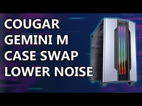 Cougar Gemini M RGB Mini Tower Case Swap and Noise Issues, Review