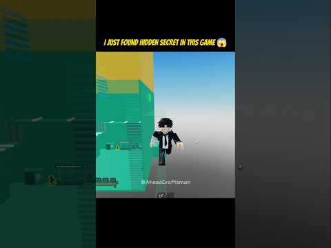 I Found Hidden Secret In This Hanger Tower Roblox Game 😱 #roblox#fyp