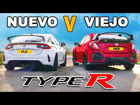 Nuevo vs Viejo Civic Type R: ¡Enfrentamiento definitivo!