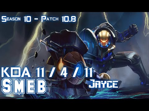 Smeb JAYCE vs VLADIMIR Top - Patch 10.8 KR Ranked