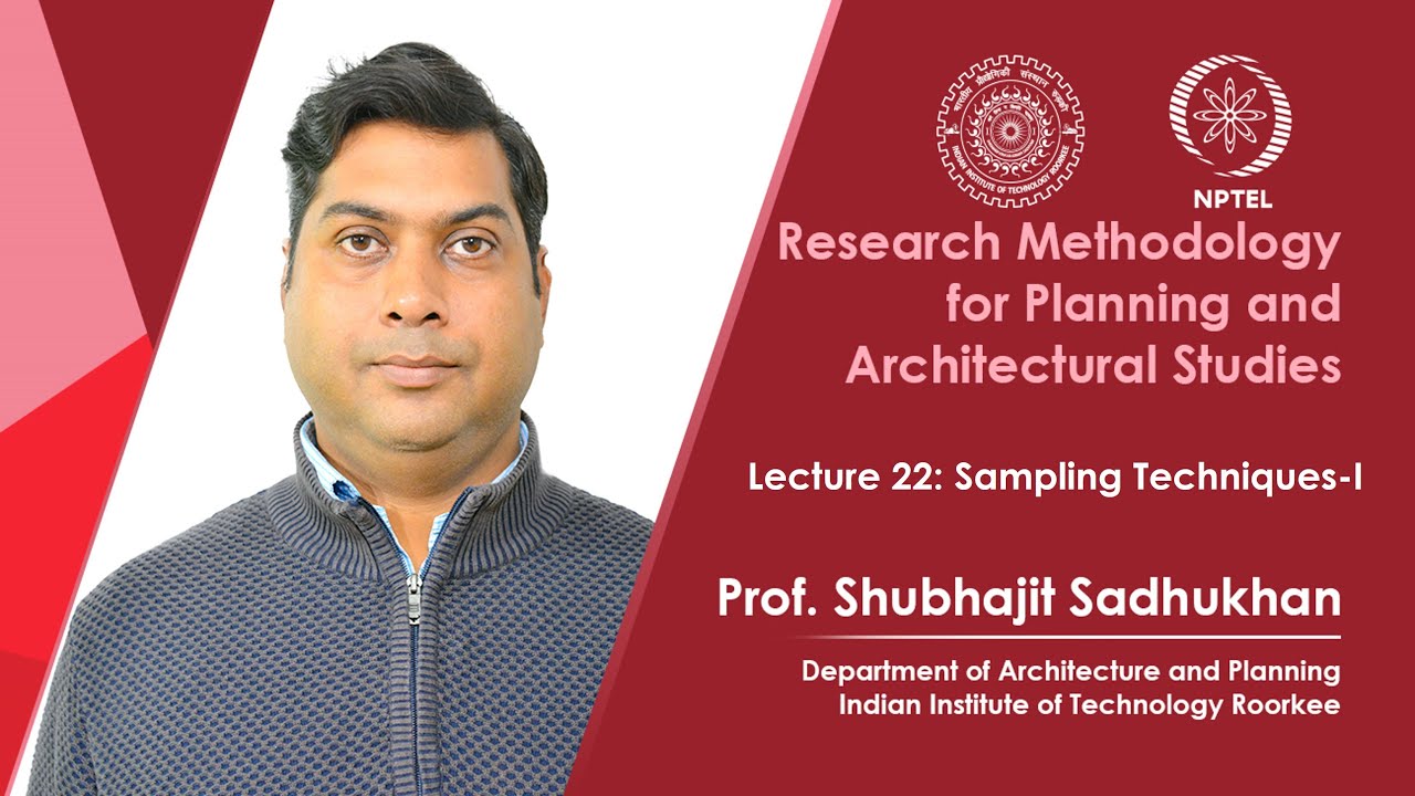 Lecture 22: Sampling Techniques-I