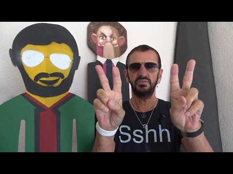 RINGO STARR Peace & Love From São Paulo, Brasil, Happy Birthday Ringo 2017