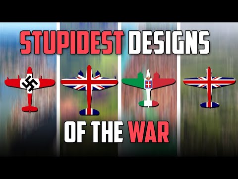 Which Were the WORST Designed Planes of WW2? - The Planes that Make Historians Facepalm