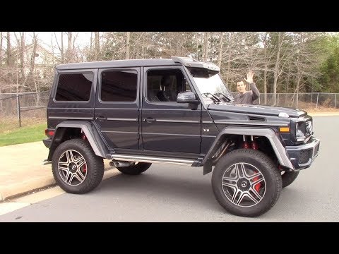 Внедорожник G 500 4x4² заменит гурманам шестиколёсник — ДРАЙВ