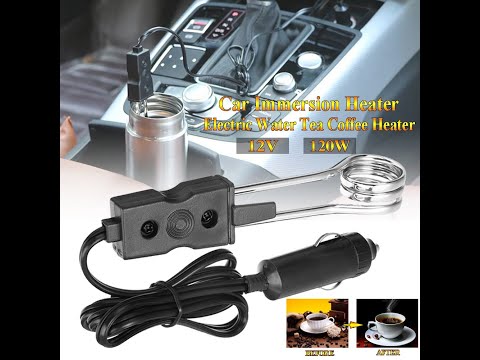 Mini Portable Immersion Heater 12V Rod For Car Hot Tea Coffee Water Auto Electric Heater Boiler
