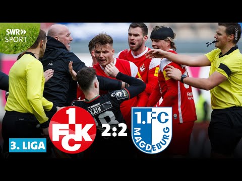 3. Liga: Zwei Elfmeter, vier Tore, eine Rote Karte - FCK und Magdeburg mit wildem Remis | SWR Sport