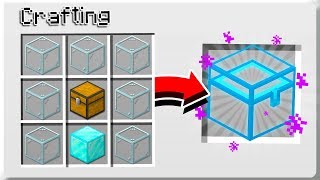 How to UPGRADE CHESTS in Minecraft Tutorial! (Pocket Edition, Xbox, PC, Switch)