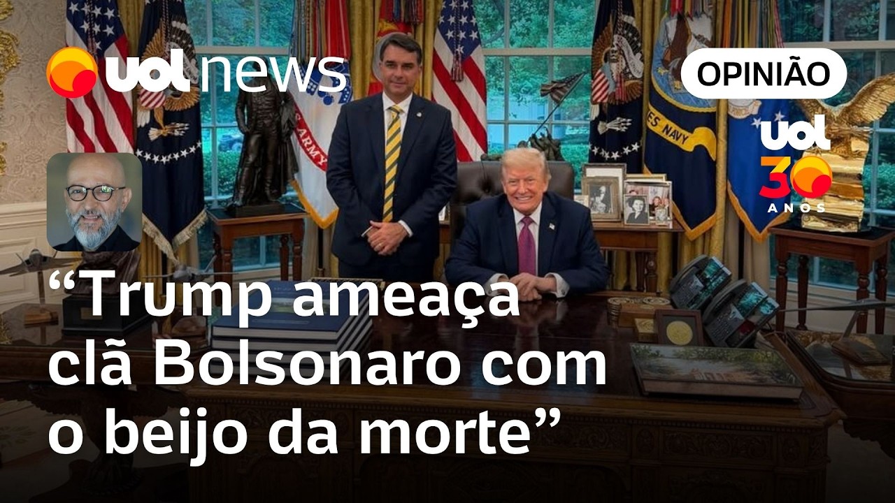 Novo tarifaço de Trump perto da eleição seria como um beijo da morte para o clã Bolsonaro | Josias