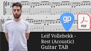 Leif Vollebekk - Rest (Acoustic) Guitar Tabs [TABS]