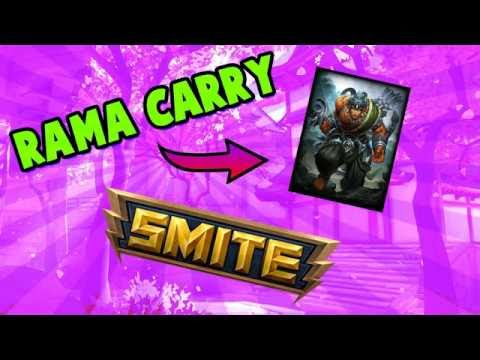 Smite - Road to Grandmaster #2! Rama Carry - Slow Start Turns Around!