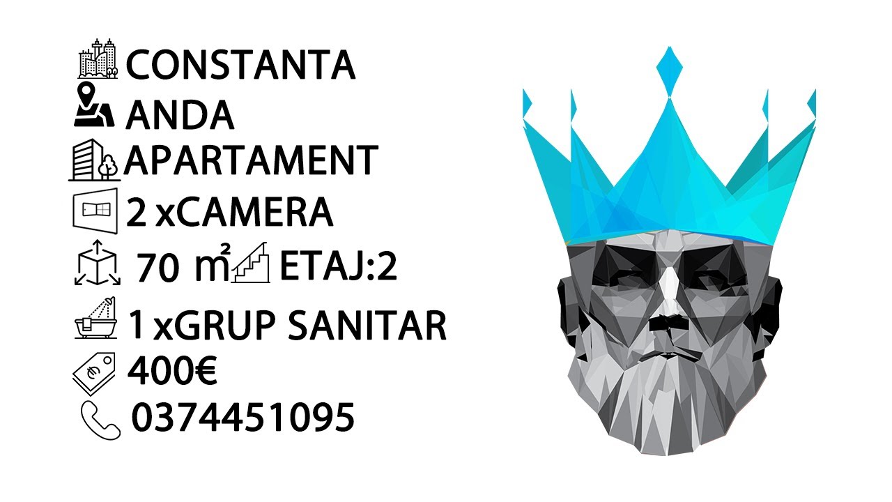 Tur video 2 camere | Semidecomandat | etaj 2/4 | Anda | Centrală | AC | Termen lung 