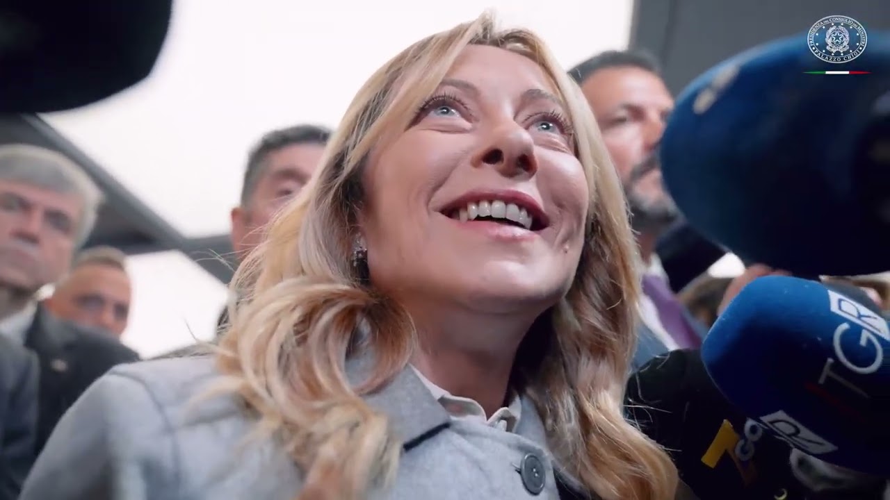 LE RISPOSTE DI GIORGIA MELONI AI GIORNALISTI DALLA 58ESIMA EDIZIONE DI VINITALY