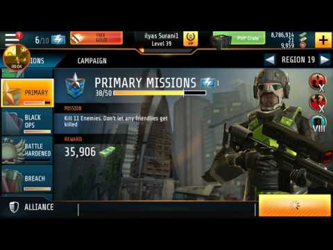 Kill Shot Bravo Region 19=39 Primary Mission Complete