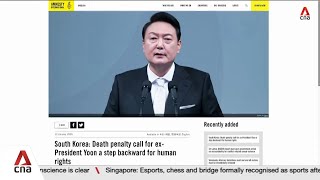 Death penalty call for former South Korean President Yoon sparks human rights debate
