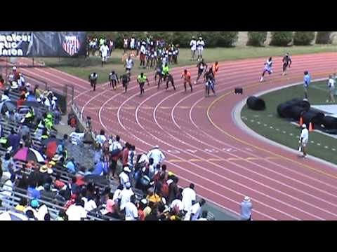 2013 AAU JUNIOR OLYMPIC CHAMPIONSHIPS - 17-18 YR BOYS - 4X100 METER FINALS