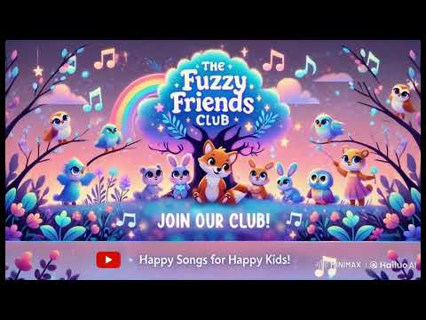 A Silly Topsy-Turvy Day with The Fuzzy Friends Club | Fun Dance Music for Kids