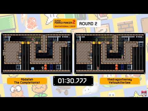 Super Mario Maker 2 Nintendo 2019 World Championship Tournaments Round 2 (en duo)