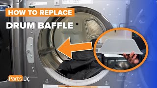 How to Replace the Drum Baffle on Your Whirlpool Maytag Amana Dryer