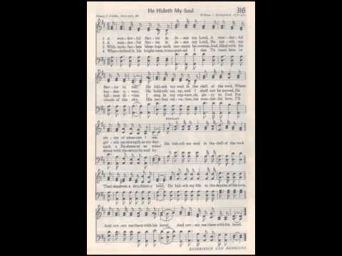 14 SDCF 09 04 1985 hymn 316 He Hideth My Soul