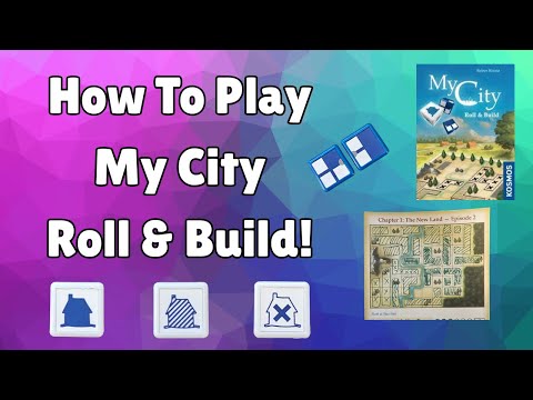 How To Play My City Roll & Build! - A Quick, Family Friendly Roll & Write Game!