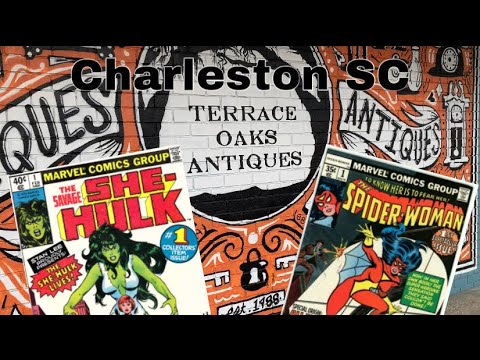 Hunting Comics at a Antique Shop in Charleston SC and Guess What I Found!!!